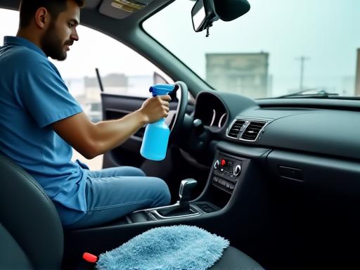 Complete car interior sanitation