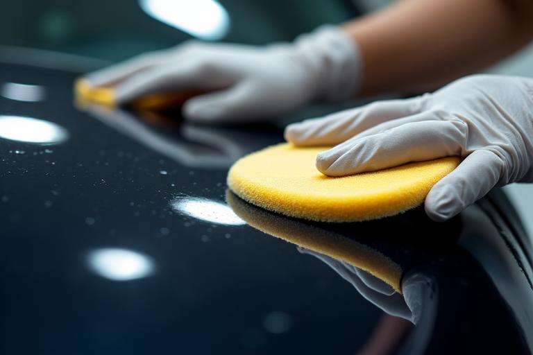 Professional ceramic coating application process