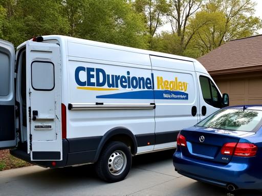 Mobile detailing service van